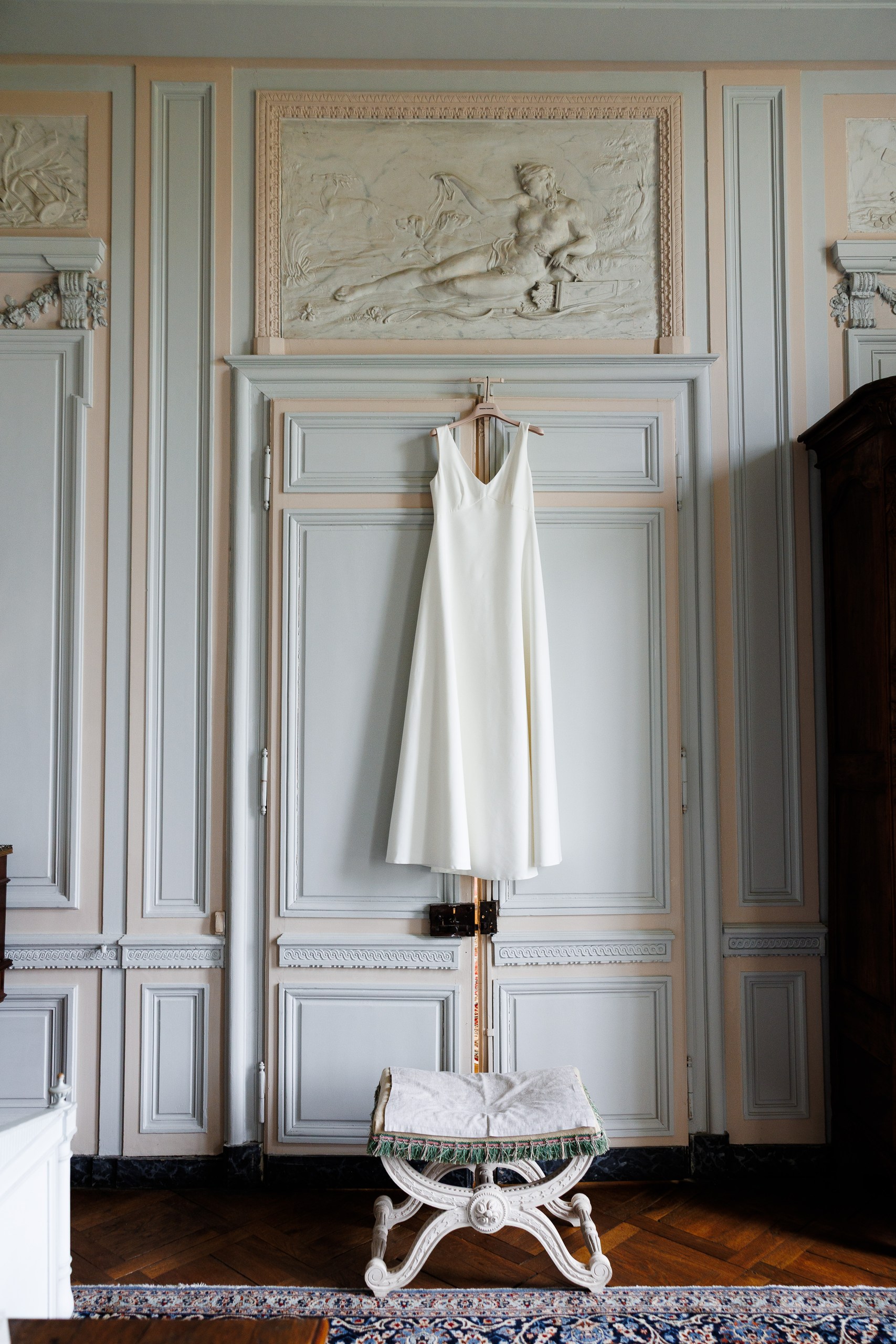 Robe de mariée pour séance photo