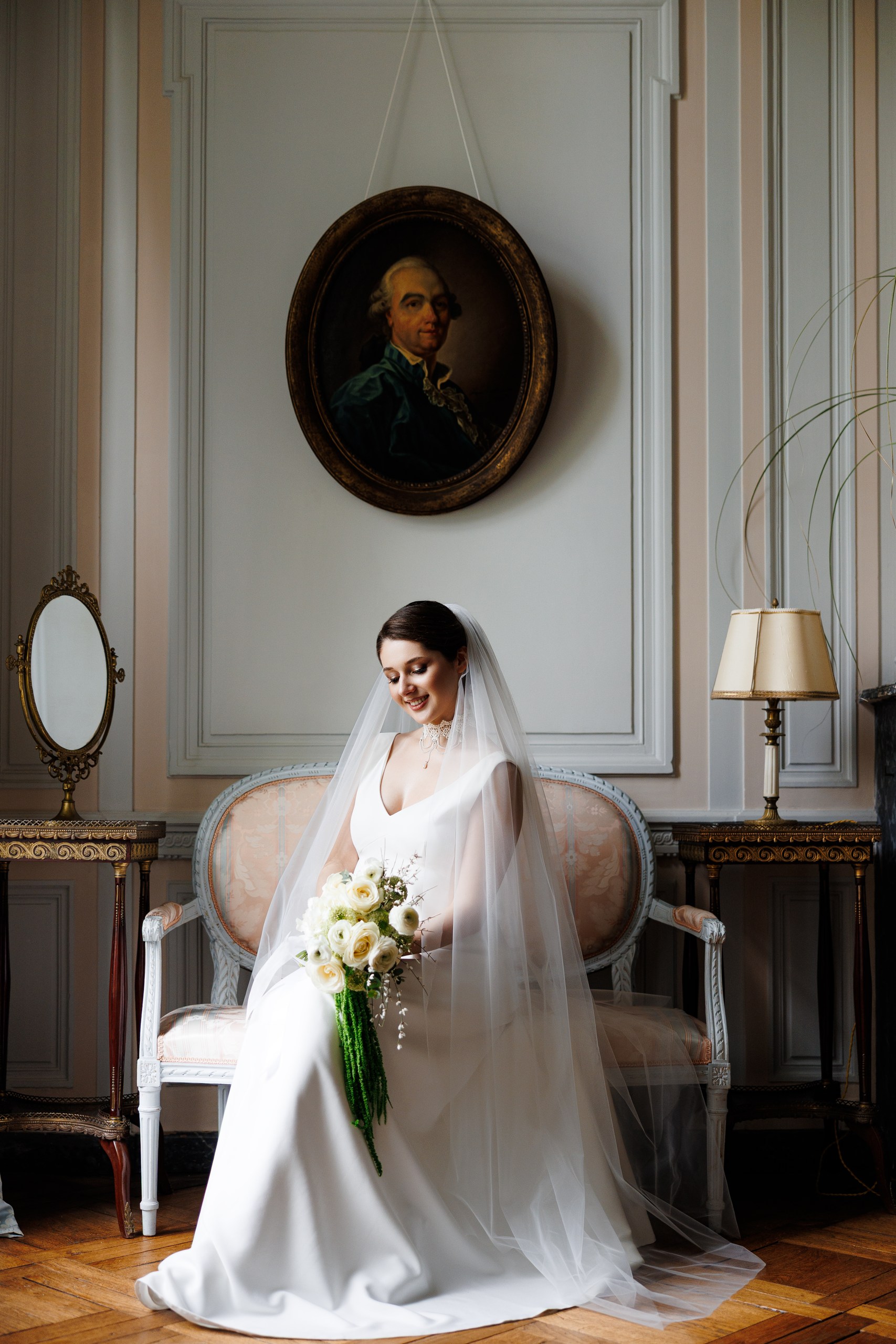 photo from a wedding photoshoot at Normandy Le Chateau