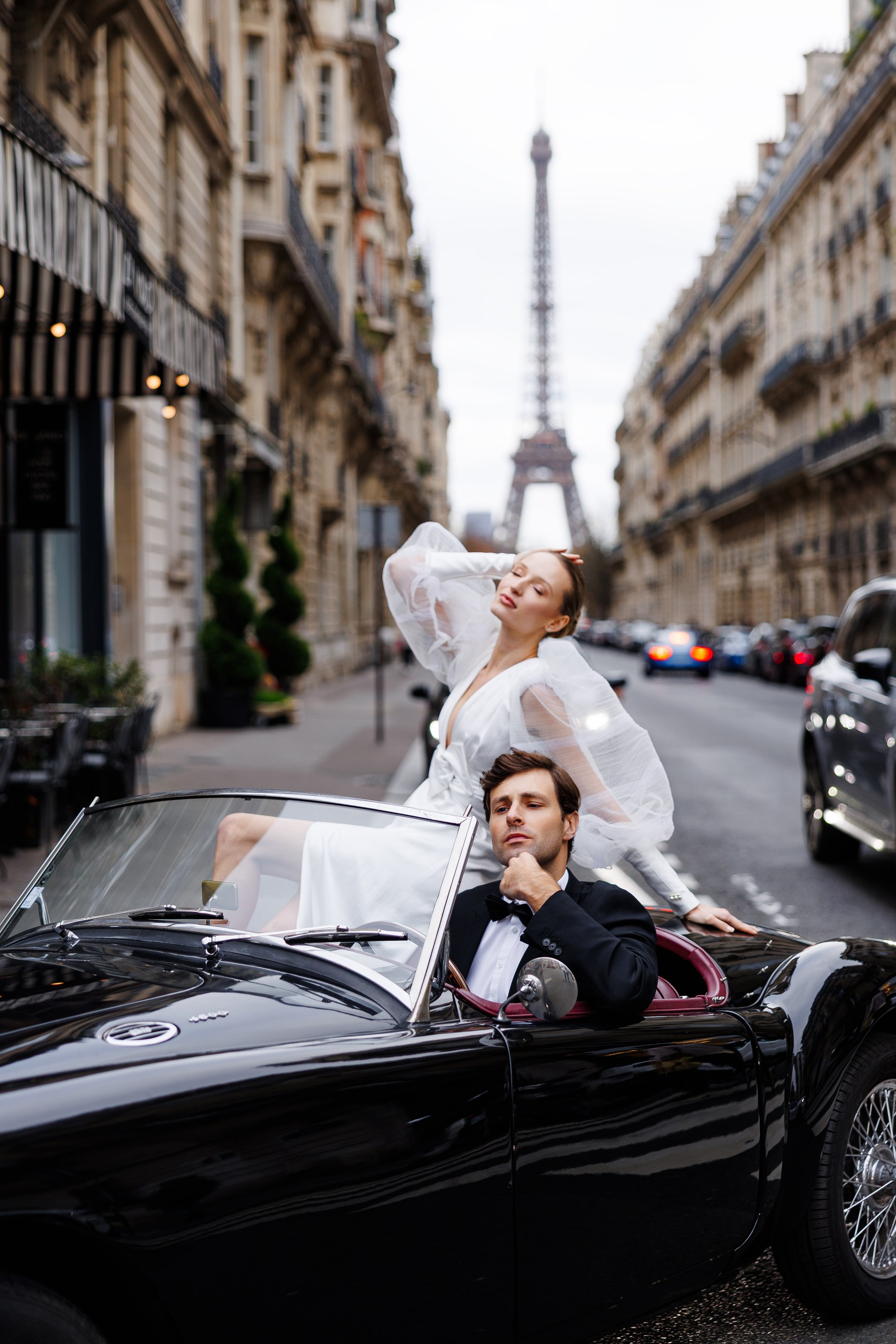 Paris wedding photoshoot for brides